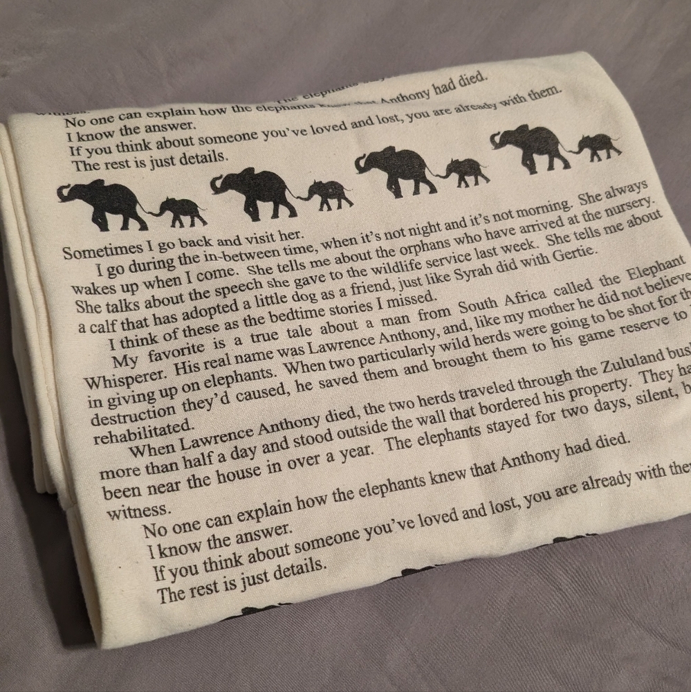 Jodi Picoult Leaving Time Book Scarf